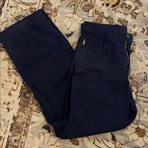 Carhartt Navy Work Pants